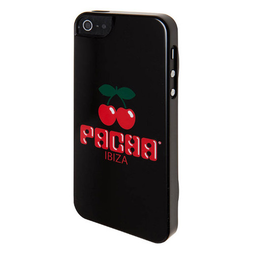 Кришка для Iphone 5 Pacha logo, чорна фото №1