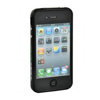 Бампер для Iphone 4S Beatles on apple, чорний фото №2