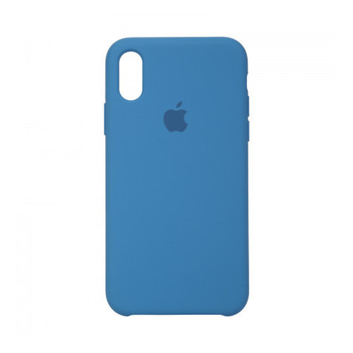 Панель ArmorStandard для Apple iPhone XS Max Silicone Case - Denim Blue (ARM54252) фото №1