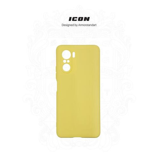 Чохол-накладка Armorstandart Icon Xiaomi Mi 11i/Poco F3 Yellow (ARM59018) фото №3