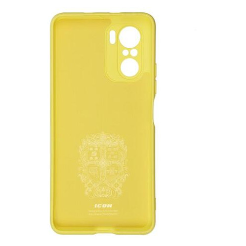 Чохол-накладка Armorstandart Icon Xiaomi Mi 11i/Poco F3 Yellow (ARM59018) фото №2