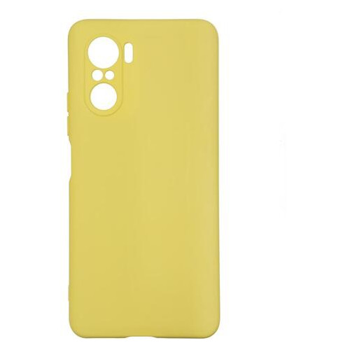 Чохол-накладка Armorstandart Icon Xiaomi Mi 11i/Poco F3 Yellow (ARM59018) фото №1
