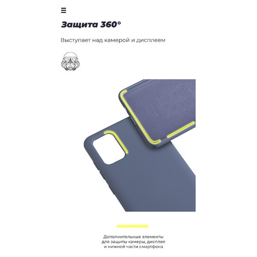 Чохол Panel ArmorStandart Icon Case для Apple iPhone 12 Mini Blue (ARM57480) фото №5
