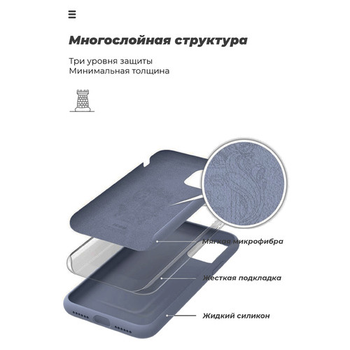 Чохол Panel ArmorStandart Icon Case для Apple iPhone 12 Mini Blue (ARM57480) фото №6
