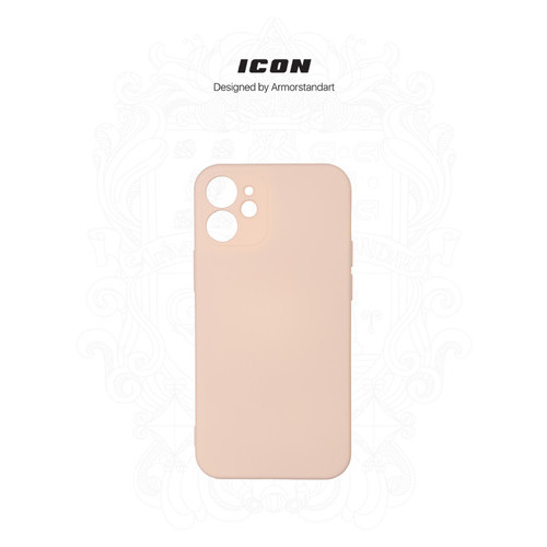 Панель ArmorStandart Icon Case для Apple iPhone 12 Mini Pink Sand (ARM57486) фото №3