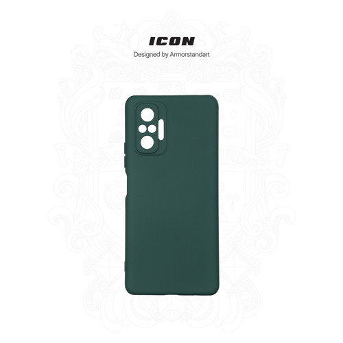 Панель ArmorStandart ICON Case для Xiaomi Redmi Note 10 Pro Pine Green (ARM58552) фото №3