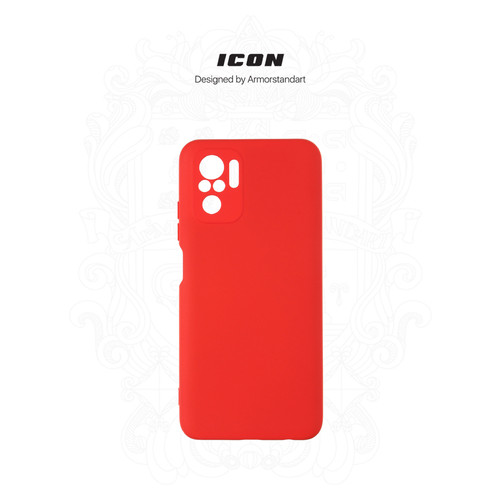 Панель ArmorStandart ICON Case Xiaomi Redmi Note 10 / Note 10s Red (ARM61760) фото №3
