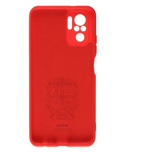 Панель ArmorStandart ICON Case Xiaomi Redmi Note 10 / Note 10s Red (ARM61760) фото №2