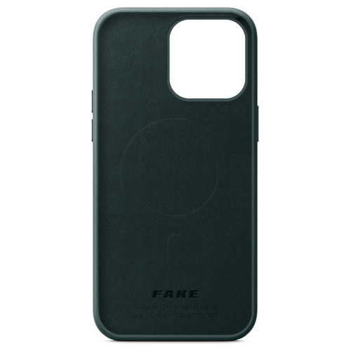 Панель ArmorStandart FAKE Leather Case Apple iPhone 14 Pro Max Shirt Green (ARM64402) фото №2