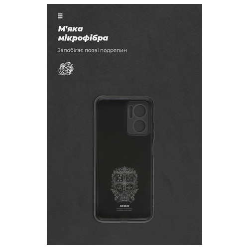 Панель ArmorStandart ICON Case Xiaomi Redmi 10 5G/11 Prime 5G/Note 11E 5G Black (ARM61851) фото №4