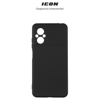 Панель ArmorStandart ICON Case Xiaomi Poco M5 Camera cover Black (ARM68123) фото №3