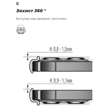 Панель ArmorStandart ICON Case OPPO A58 4G Lavender (ARM72616) фото №5