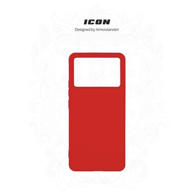 Панель ArmorStandart ICON Case Xiaomi Poco X6 Pro 5G Red (ARM73367) фото №3
