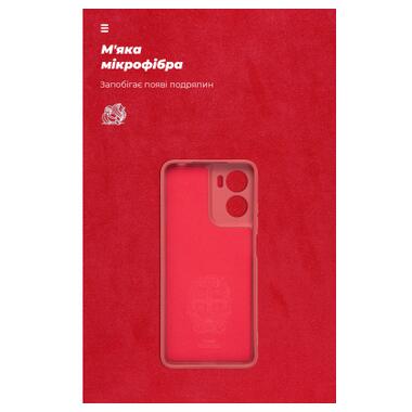 Чехол для мобильного телефона Armorstandart ICON Motorola G05 / E15 Camera cover Dark Red (ARM82985) фото №4