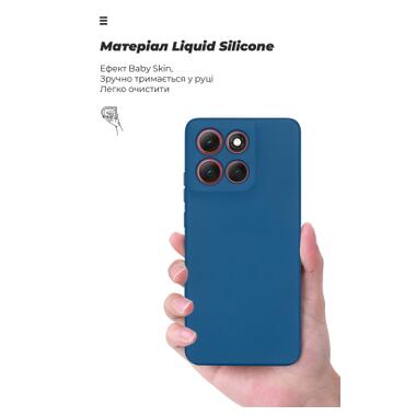 Чехол для мобильного телефона Armorstandart ICON Motorola G86 5G Dark Blue (ARM87033) фото №7