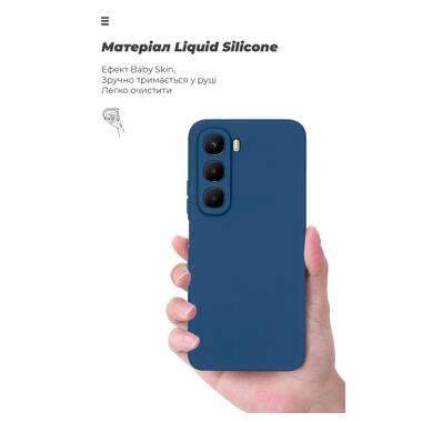 Чехол для мобильного телефона Armorstandart ICON Infinix Hot 60 4G Camera cover Dark Blue (ARM88243) фото №7