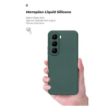 Чехол для мобильного телефона Armorstandart ICON Infinix Hot 60 Pro Plus 4G Camera cover Dark Green (ARM88677) фото №7