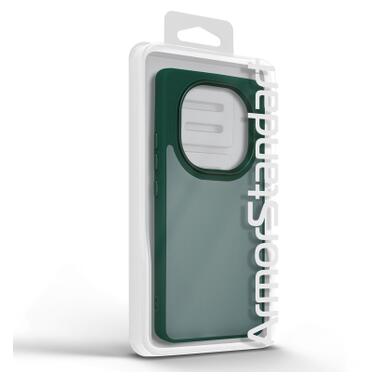 Чехол для мобильного телефона Armorstandart Frame Xiaomi Redmi Note 14 Pro 5G / Poco X7 Dark Green (ARM82403) фото №3