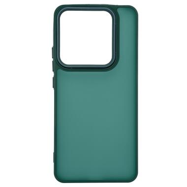 Чехол для мобильного телефона Armorstandart Frame Xiaomi Poco M7 Pro 5G Dark Green (ARM83162) фото №1