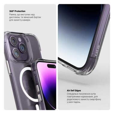 Чехол для мобильного телефона Armorstandart Clear MagCase Samsung Flip7 FE / Flip6 5G Transparent (ARM88136) фото №3