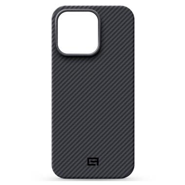 Чехол к мобильному телефону Armorstandart BlackIcon Aramid Twill MagCase Apple iPhone 16 Pro Max Black (ARM90152) фото №1