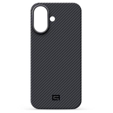 Чехол к мобильному телефону Armorstandart BlackIcon Aramid Twill MagCase Apple iPhone 17 Black (ARM90148) фото №1
