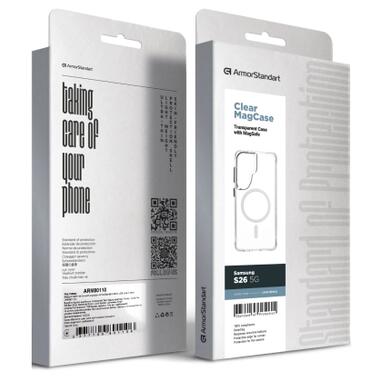 Чехол к мобильному телефону Armorstandart Clear MagCase Samsung S26 5G Transparent (ARM88864) фото №3