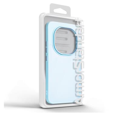 Чехол к мобильному телефону Armorstandart Frame Xiaomi Redmi Note 15 Pro Plus 5G / Poco M8 Pro 5G Light Blue (ARM90022) фото №3
