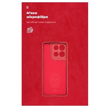 Чехол к мобильному телефону Armorstandart ICON Motorola G86 5G Camera cover Dark Red (ARM87034) фото №4