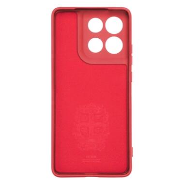 Чехол к мобильному телефону Armorstandart ICON Motorola G86 5G Camera cover Dark Red (ARM87034) фото №2
