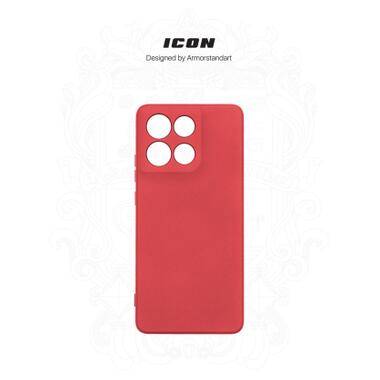Чехол к мобильному телефону Armorstandart ICON Motorola G86 5G Camera cover Dark Red (ARM87034) фото №3