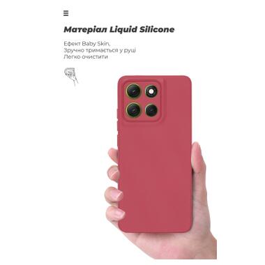 Чехол к мобильному телефону Armorstandart ICON Motorola G86 Power 5G Camera cover Dark Red (ARM87037) фото №7