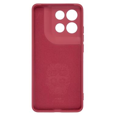 Чехол к мобильному телефону Armorstandart ICON Motorola G86 Power 5G Camera cover Dark Red (ARM87037) фото №2