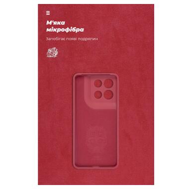 Чехол к мобильному телефону Armorstandart ICON Motorola G86 Power 5G Camera cover Dark Red (ARM87037) фото №4