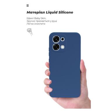 Чехол к мобильному телефону Armorstandart ICON OPPO A6 Pro 4G Camera cover Dark Blue (ARM89233) фото №7