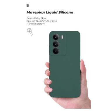 Чехол к мобильному телефону Armorstandart ICON Realme C73 5G Camera cover Dark Green (ARM88505) фото №7