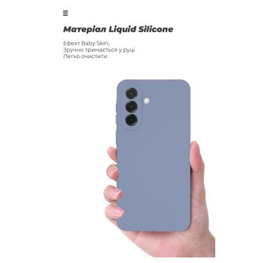 Чехол к мобильному телефону Armorstandart ICON Samsung A37 5G Camera cover Winter Blue (ARM89810) фото №7