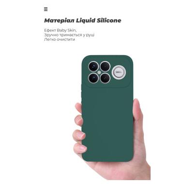 Чехол к мобильному телефону Armorstandart ICON Xiaomi Poco F8 Ultra Camera cover Dark Green (ARM89437) фото №7