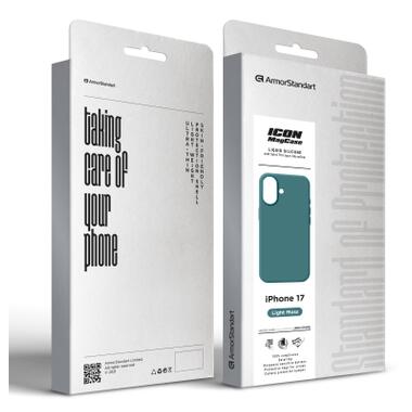 Чехол к мобильному телефону Armorstandart Icon2 MagCase Apple iPhone 17 Light Moss (ARM89580) фото №2