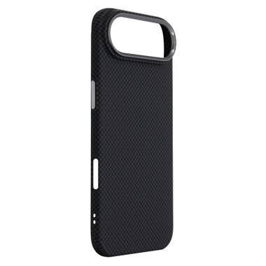 Чехол к мобильному телефону Armorstandart LikeCarbon2 MagCase Apple iPhone 17 Air Kevlar Black (ARM88380) фото №3