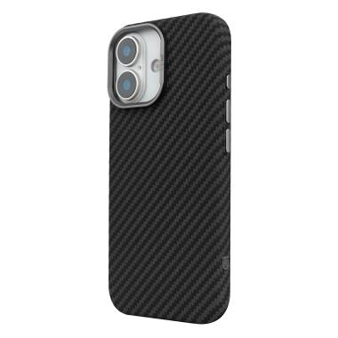 Чехол к мобильному телефону Armorstandart LikeCarbon2 MagCase Apple iPhone 17 Carbon Black (ARM86257) фото №5