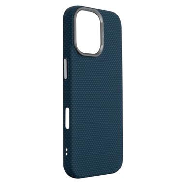 Чехол к мобильному телефону Armorstandart LikeCarbon2 MagCase Apple iPhone 17 Kevlar Dark Blue (ARM88613) фото №3