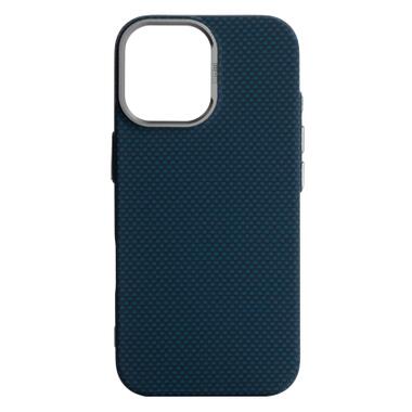Чехол к мобильному телефону Armorstandart LikeCarbon2 MagCase Apple iPhone 17 Kevlar Dark Blue (ARM88613) фото №1