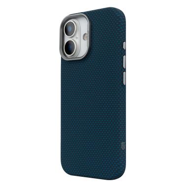 Чехол к мобильному телефону Armorstandart LikeCarbon2 MagCase Apple iPhone 17 Kevlar Dark Blue (ARM88613) фото №5