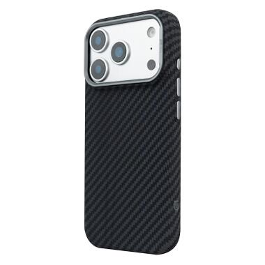 Чехол к мобильному телефону Armorstandart LikeCarbon2 MagCase Apple iPhone 17 Pro Max Carbon Black (ARM86259) фото №5