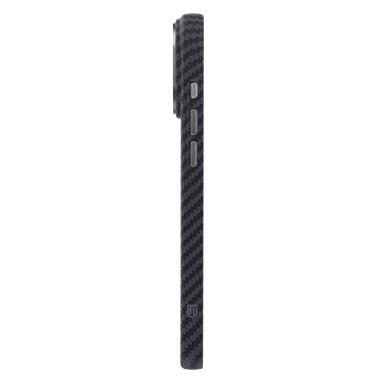 Чехол к мобильному телефону Armorstandart LikeCarbon2 MagCase Apple iPhone 17 Pro Max Carbon Black (ARM86259) фото №6
