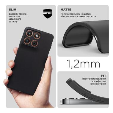 Чехол к мобильному телефону Armorstandart Matte Slim Fit Motorola Edge 70 5G Black (ARM89712) фото №3