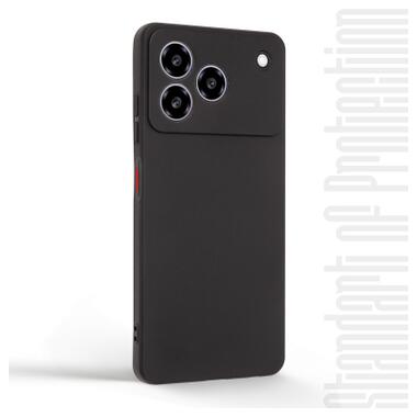 Чехол к мобильному телефону Armorstandart Matte Slim Fit ZTE Blade A76 4G Black (ARM87536) фото №2