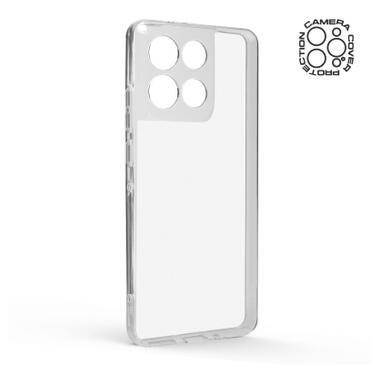 Чехол к мобильному телефону Armorstandart Air Motorola G86 5G Camera cover Clear (ARM86593) фото №2