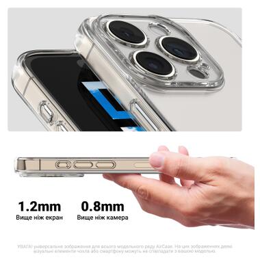 Чехол к мобильному телефону Armorstandart Air OPPO Reno16 F 5G Camera cover Clear (ARM92241) фото №3